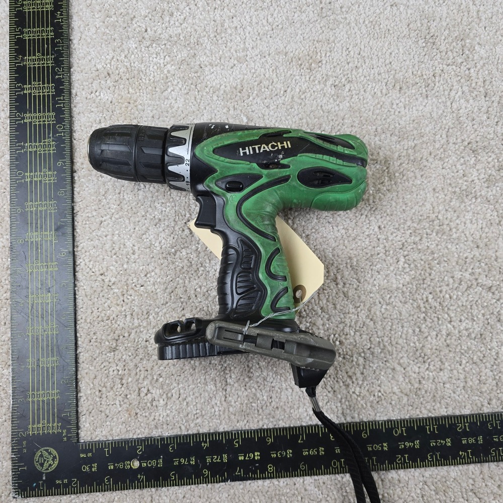 Hitachi Driver Drill Green DS18DVF3 18V Cordless 1/2‎ Inch Tool Only